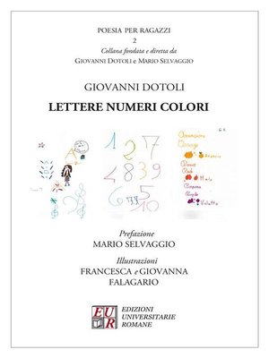 cover image of Lettere Numeri Colori